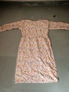 Floral Print Midi Dress