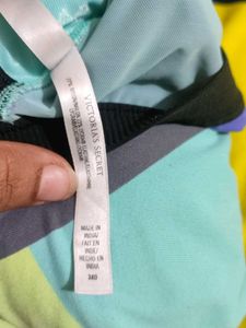 Multi Color Printed Sports Bra For 38 D Bust