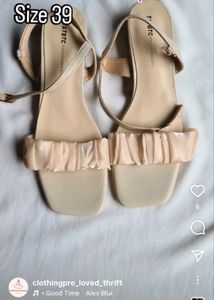 Imported Pink Blush Flats, Size 39