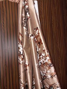 6ft Curtains Brown