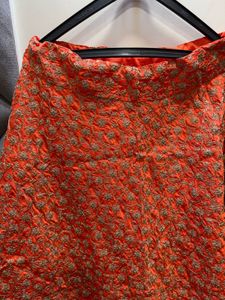 Orange Chaniya Choli