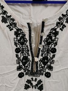 White Full Length Dress