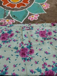 Floral Print Dress Material