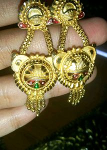 Gold Earrings ( Pack Of 2)