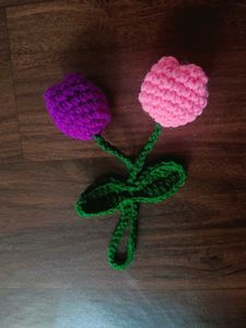 Sale‼️Crochet Flower Keychain