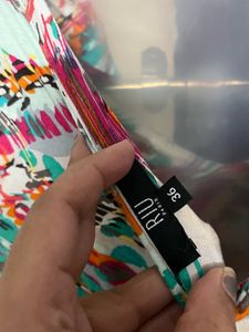 Colorful Print Dress