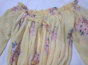 Floral Off-Shoulder Dress