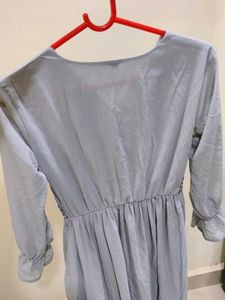 Grey Modest Dress