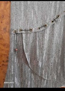 Tie-dye Sheer Top gray