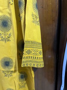 Mustard Kurta