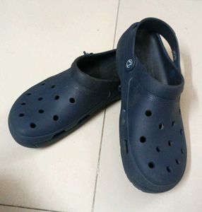 Original Crocs Navy Blue Sandals & Floaters