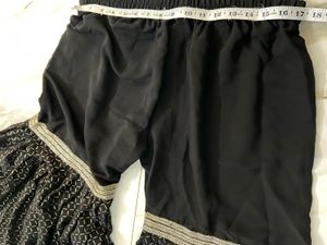 Black Partywear Gharara
