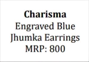 Boho Silver Jhumka Earrings