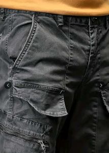 Stylish Grey Cargo Pants