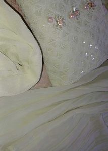 Embroidered Green Sharara