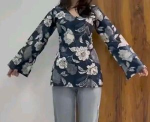Floral Print Top