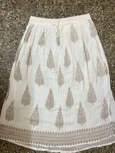 Boho Chic Printed Skirt