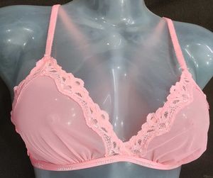 Pink Lace Bra 🔥