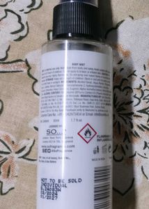 So...? Unique White Blossom Body Mist
