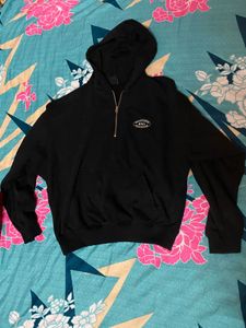 BDG Black Zip-Up Hoodie