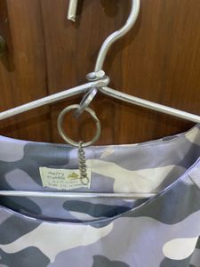 Camo Print T-Shirt cord set