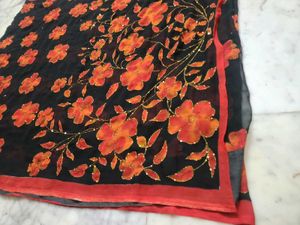 Floral Print Saree