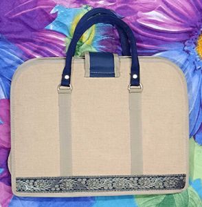 Stylish Beige Laptop Bag