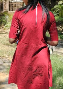 Maroon Dress 👗