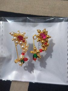 Maharashtrian Traditional Nath ( Nose Ring )
