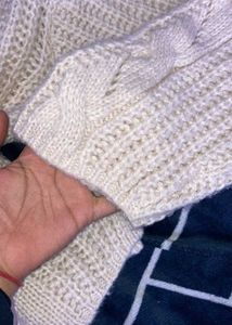 Aesthetic Crop Sweater❄️☃️