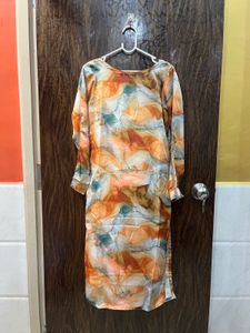 34 Bust Satin Kurta For Women
