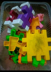Combo Of Toys Puzzle Badminton And One Bird