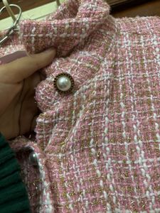 A Pinkish Peach Coloured Long Coat