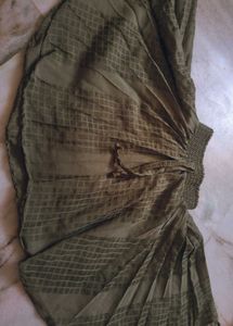 Green Ethnic Skirt