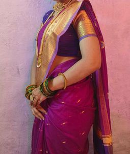 Saree With Stiched Blouse ♥️