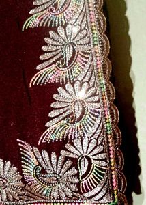 Elegant Embroidered Saree