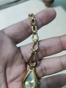 Elegant Titan Raga Gold Watch
