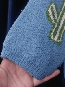 Cactus Print Sweater