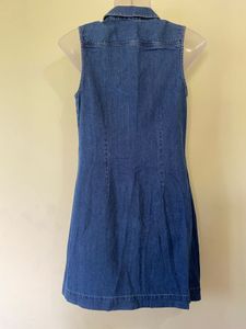 Denim Sleeveless Dress