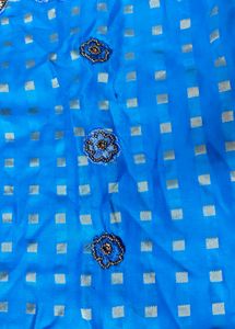 Y2K Blue Ethnic Dress