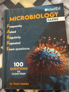 PW MedEd FARRE notes microbiology &amp; pharmacology