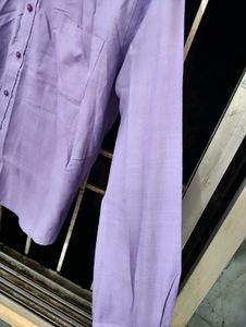 Purple Long Sleeve Shirt