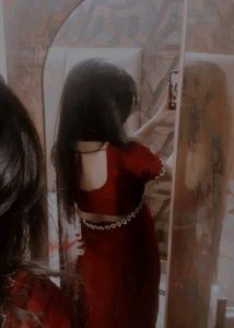 Elegant Maroon Saree