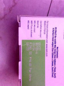 Veet Body Wax Strips