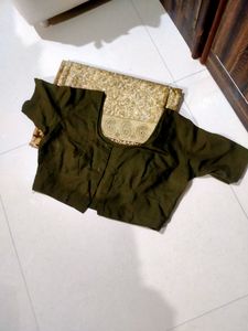 Golden Silk Saree