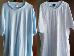 Blue & White T-Shirt Duo