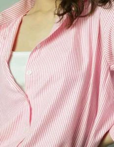 Pink Striped Shirt