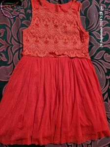 United Colors Of Benetton Red Dress