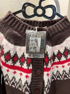 Cute Patterned Cardigan