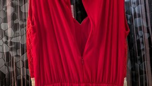 Elegant Red Ethnic Gown